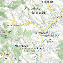 Bergstrasse Odenwald Touren